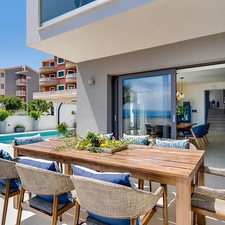 Βίλα Seaview Mila With 4 En-suite Bedrooms, Private Pool, Finnish Sauna, Treadmill, Sandy 250m *
