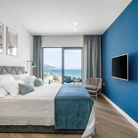 Βίλα Seaview Mila With 4 En-suite Bedrooms, Private Pool, Finnish Sauna, Treadmill, Sandy 250m